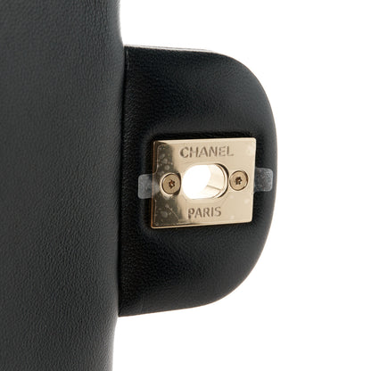 Chanel Lambskin Quilted Mini Rectangular Flap Black 7 of 12