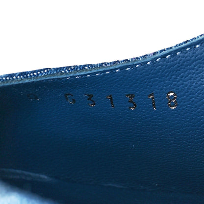 Chanel Denim Cap Toe CC Slingback Pumps 39.5 Light Blue Multicolor 6 of 8