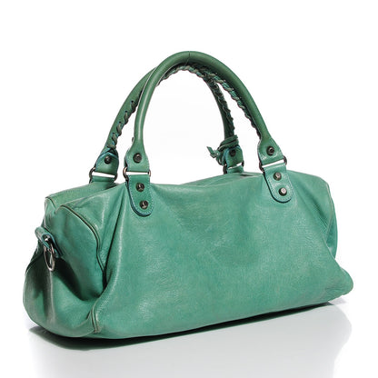 Balenciaga Chevre Classic Hardware Twiggy Seafoam 3 of 14