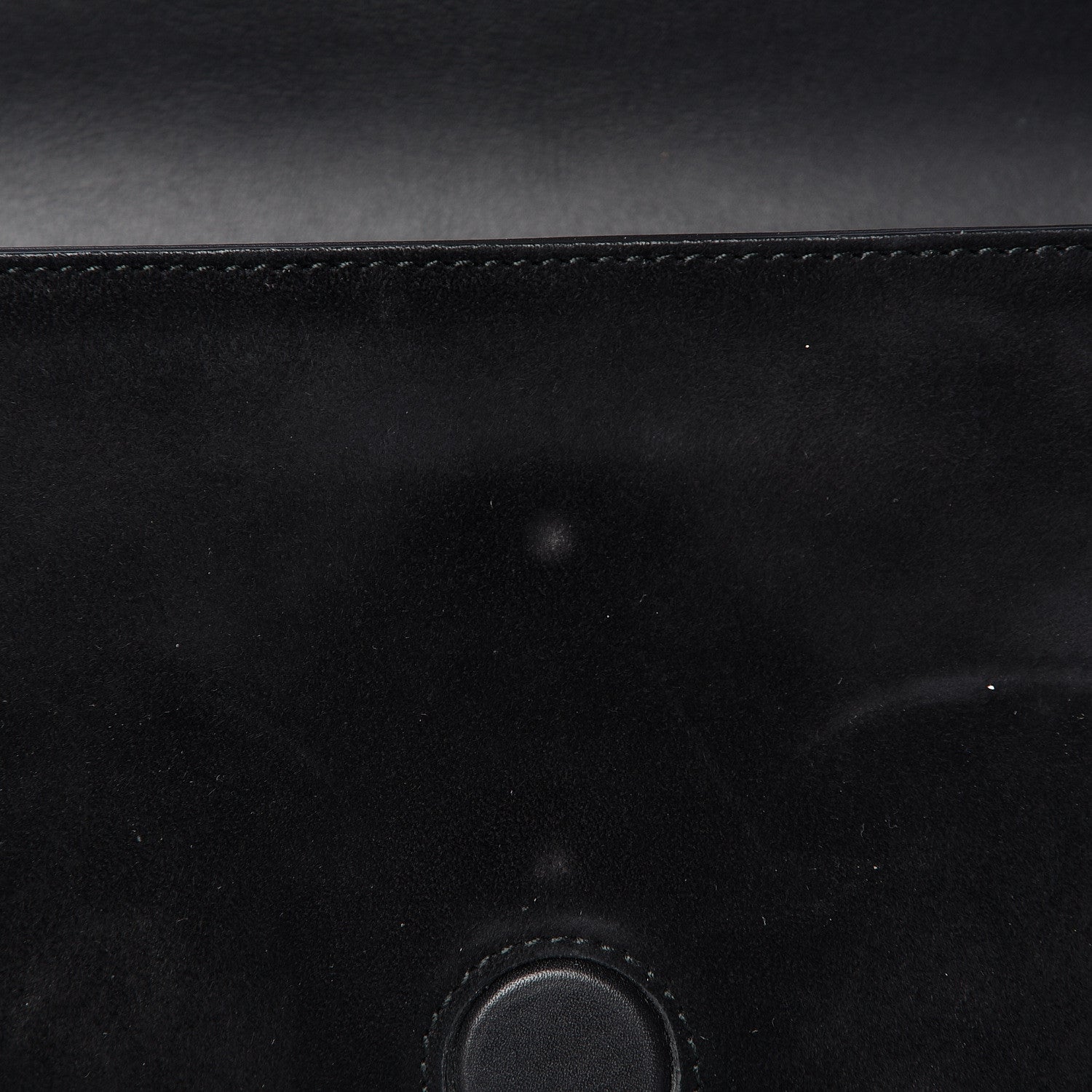 Gucci Suede Pearly GG Marmont Clutch Black 10 of 10
