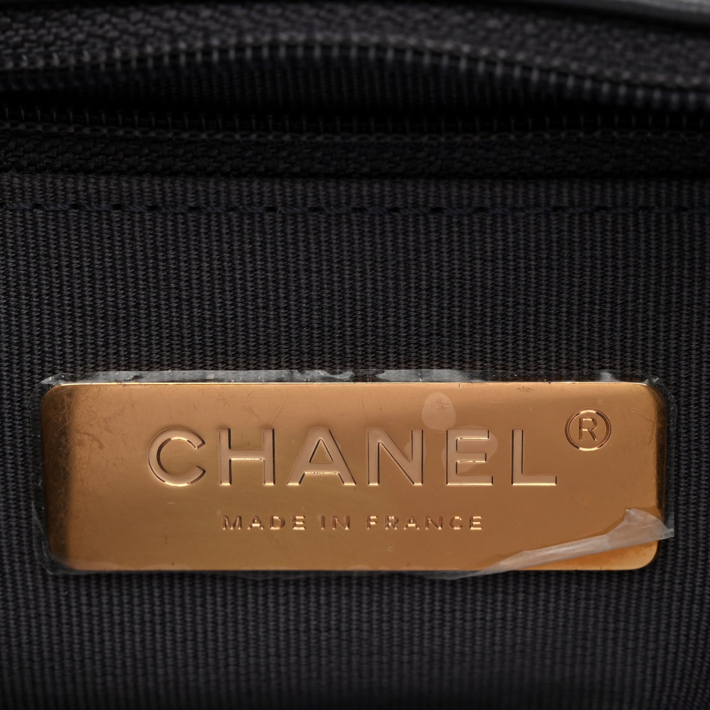 Lambskin Quilted Medium Chanel 19 Flap Dark Grey