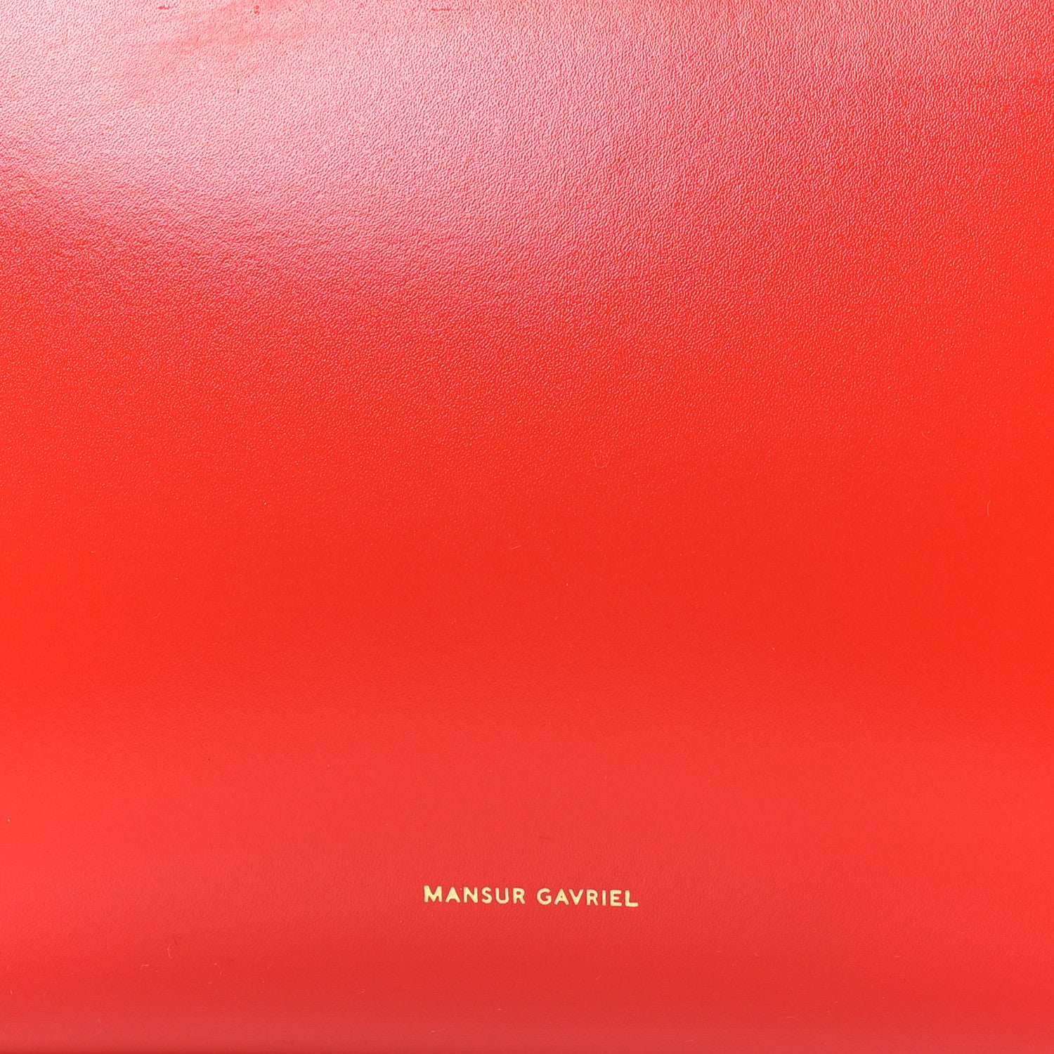 Mansur Gavriel Calfskin Gaia Shoulder Bag Poppy 8 of 10