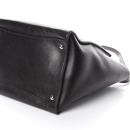 Prada Glace Calf Twin Pocket Tote Black 8 of 8