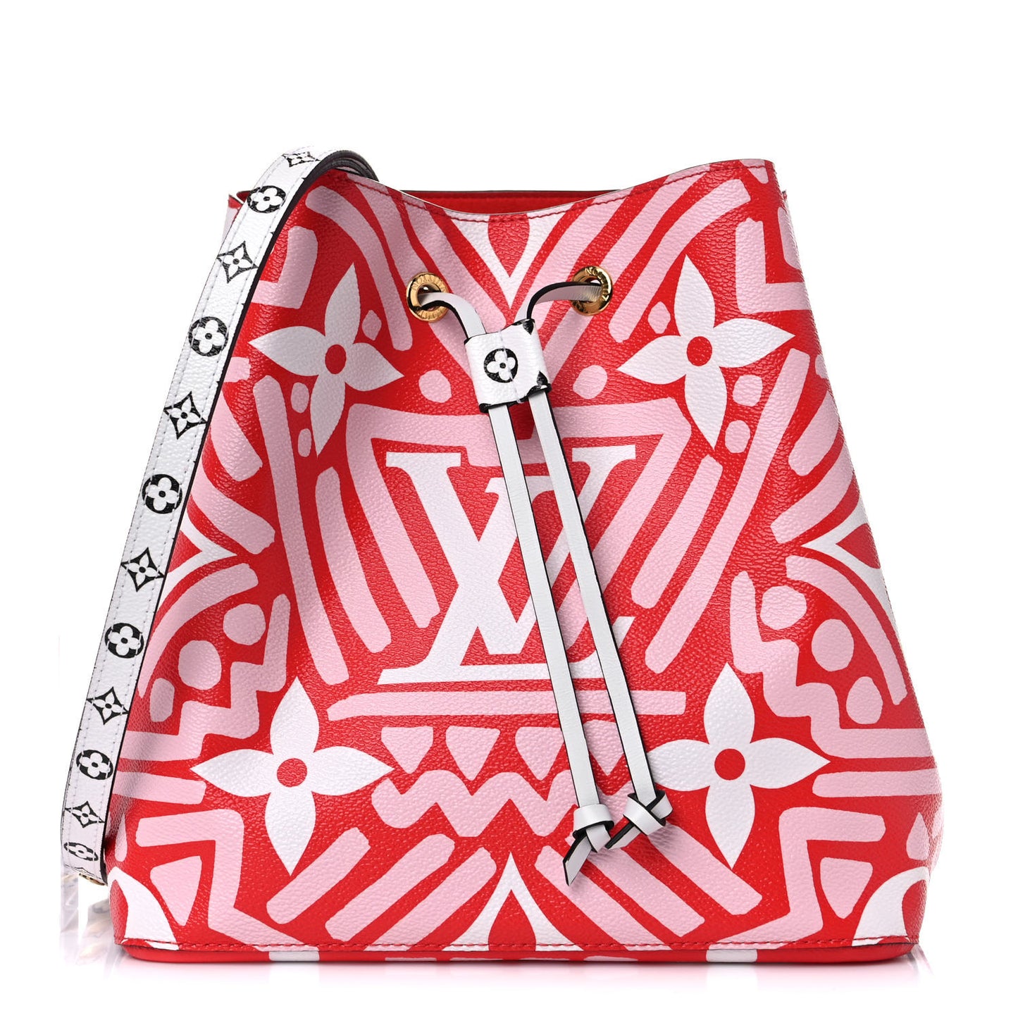 Monogram Giant Crafty NeoNoe MM Rouge Rose Creme