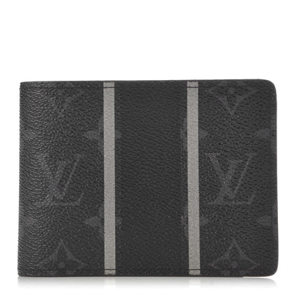 Louis Vuitton Monogram Eclipse Flash Fragment Multiple Wallet 1 of 6