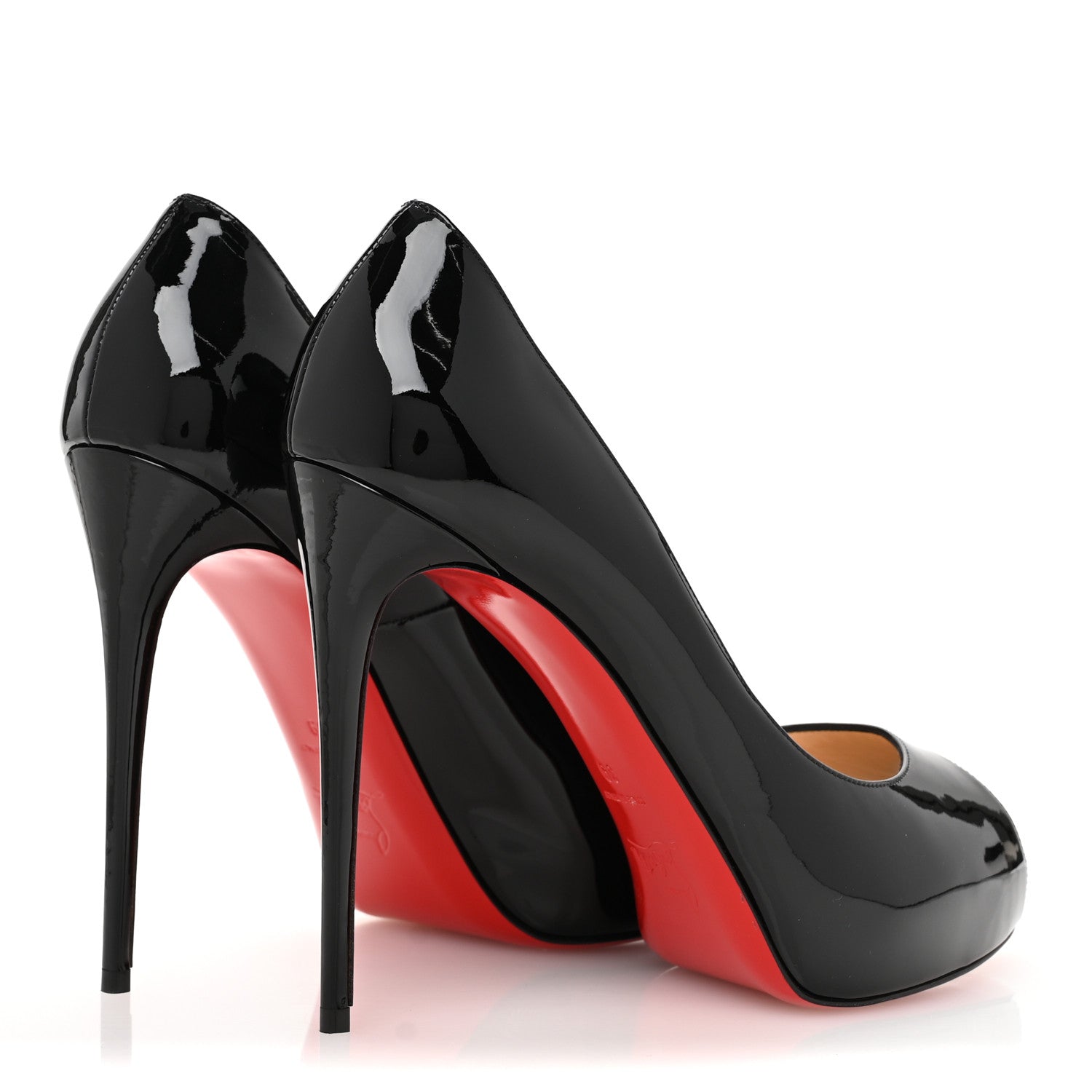 Christian Louboutin Patent New Very Prive 120 Pumps 39 Black 5 of 9