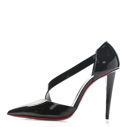 Christian Louboutin Patent Astrid 100 Pumps 38.5 Black 1 of 7