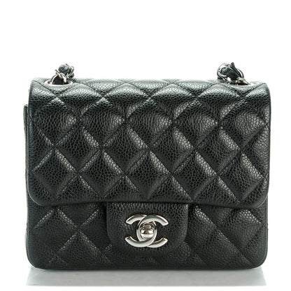 Chanel Caviar Quilted Mini Square Flap Black 1 of 8