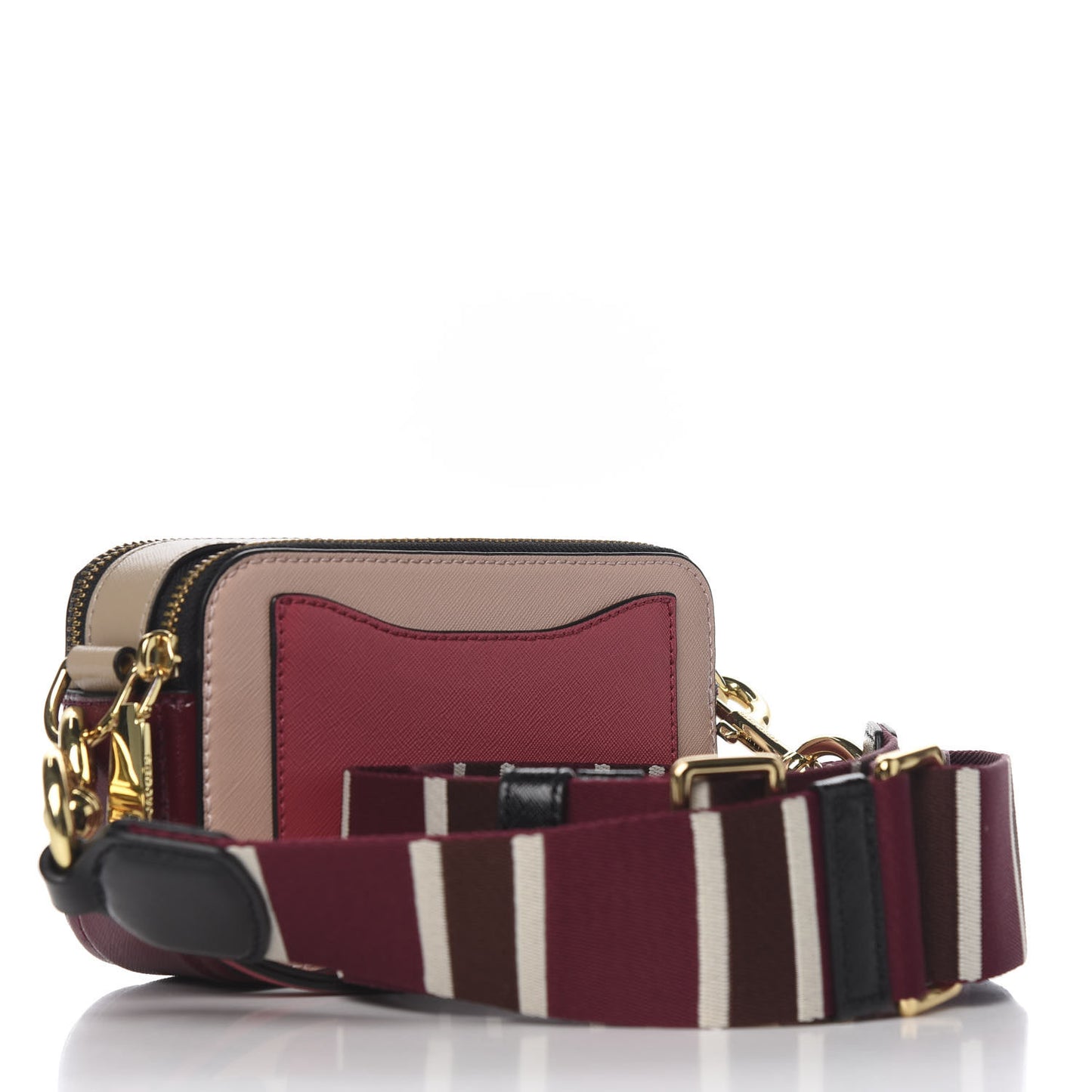 Saffiano Small Snapshot Camera Bag Rose Multicolor