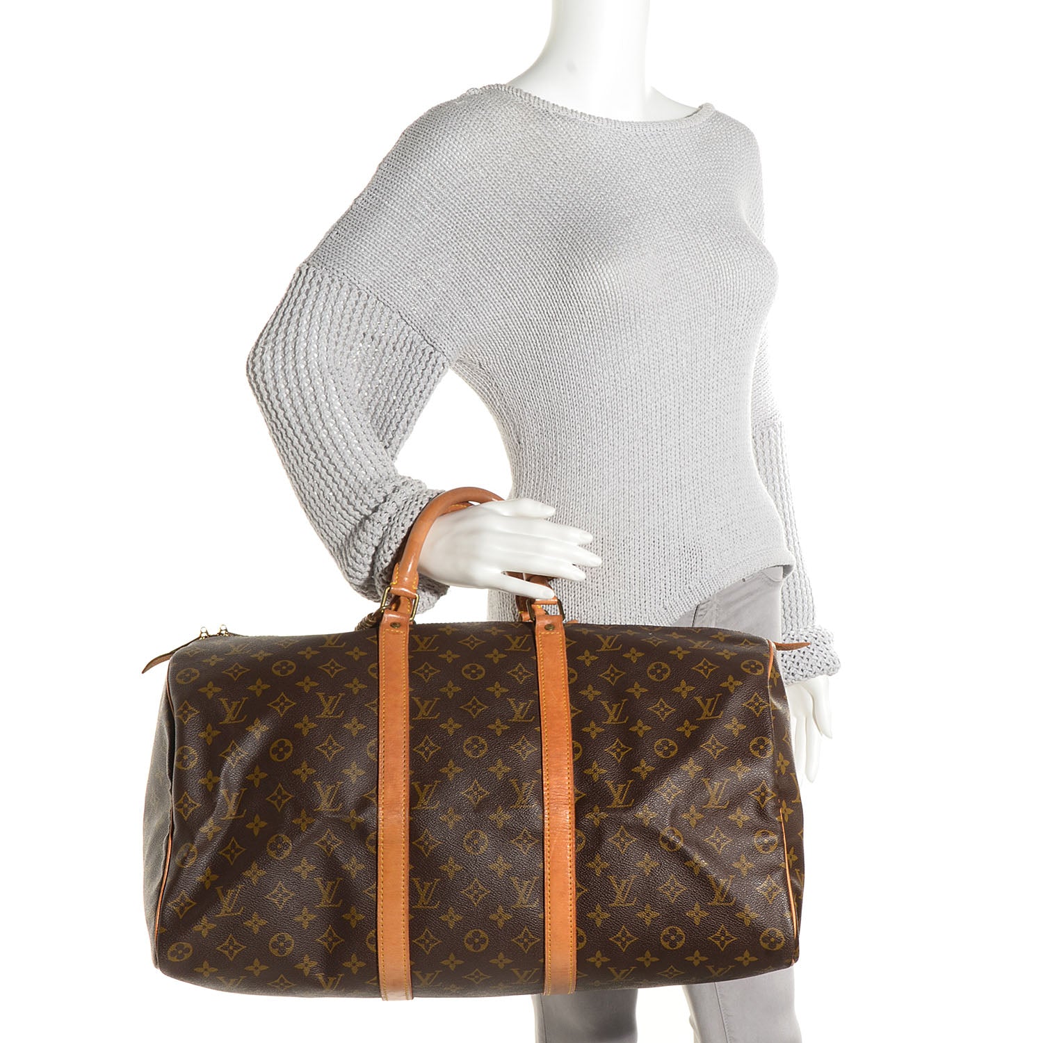 Louis Vuitton Monogram Keepall 50 2 of 8