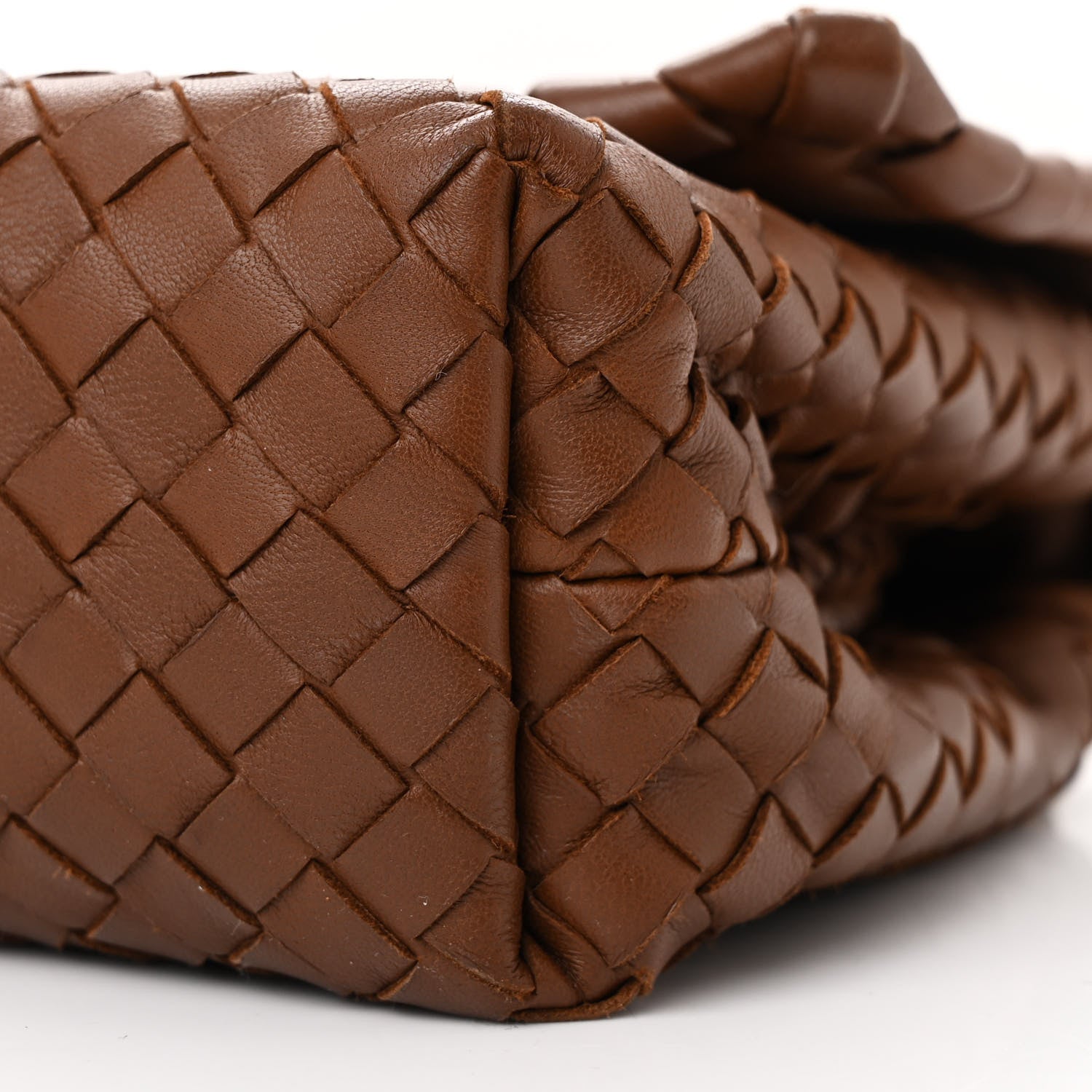 Bottega Veneta Nappa Intrecciato Baby Olimpia Shoulder Bag Ebano 12 of 15