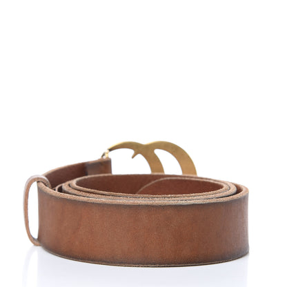 Gucci Faded Calfskin Double G 40mm Belt 90 36 Cuir 3 of 8