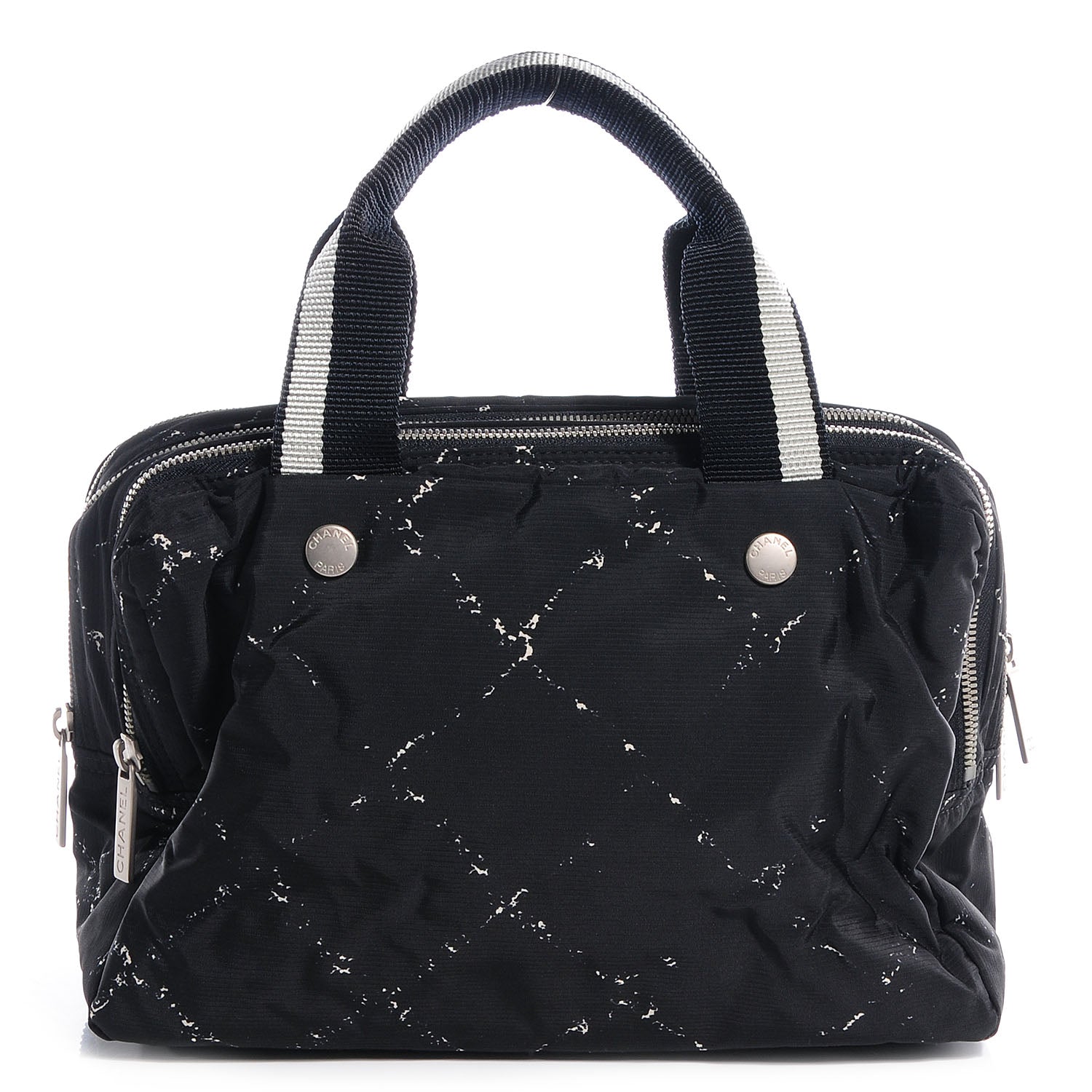 Chanel Nylon Travel Small Toiletry Tote Black 1 of 7