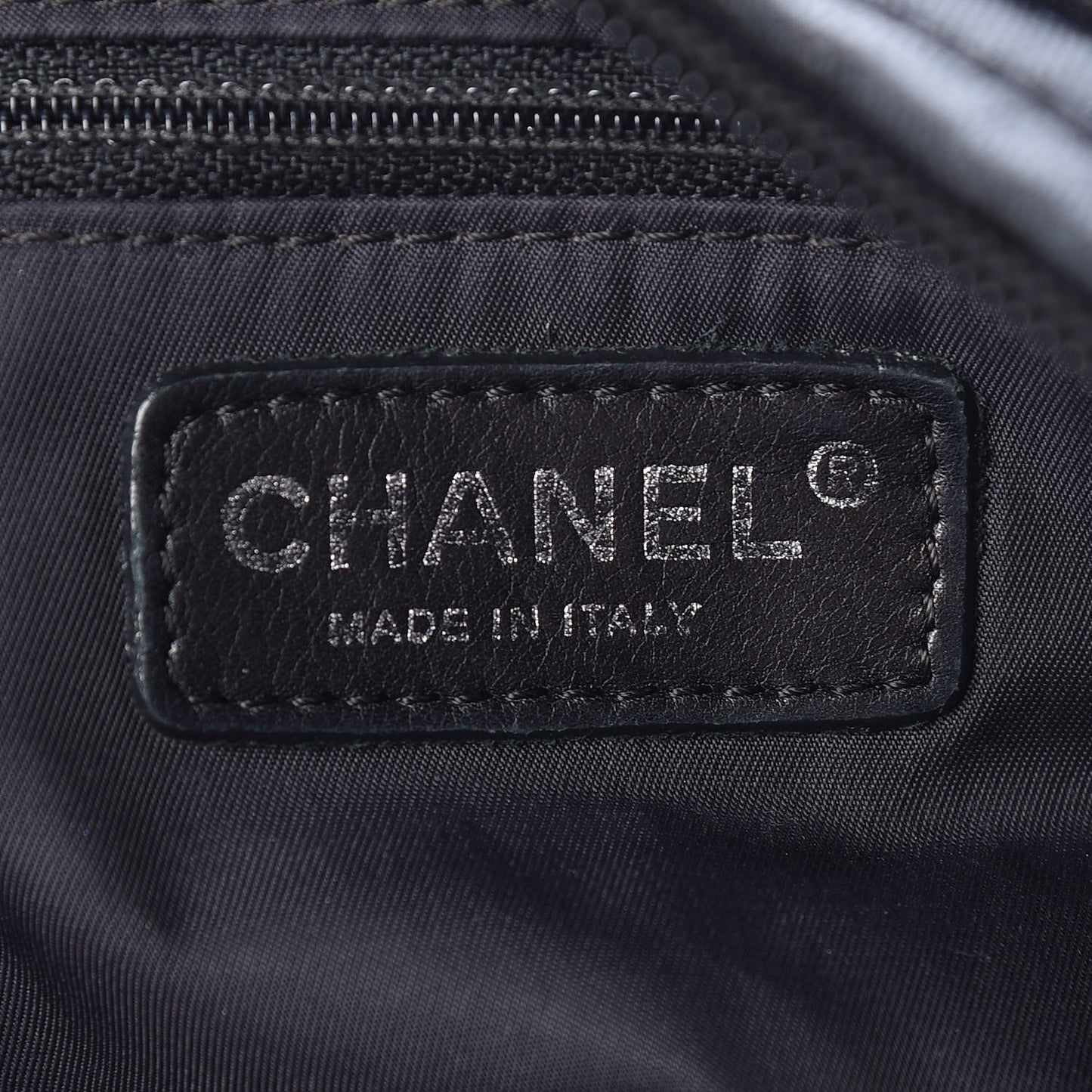 Coated Canvas Paris Biarritz Hobo Black