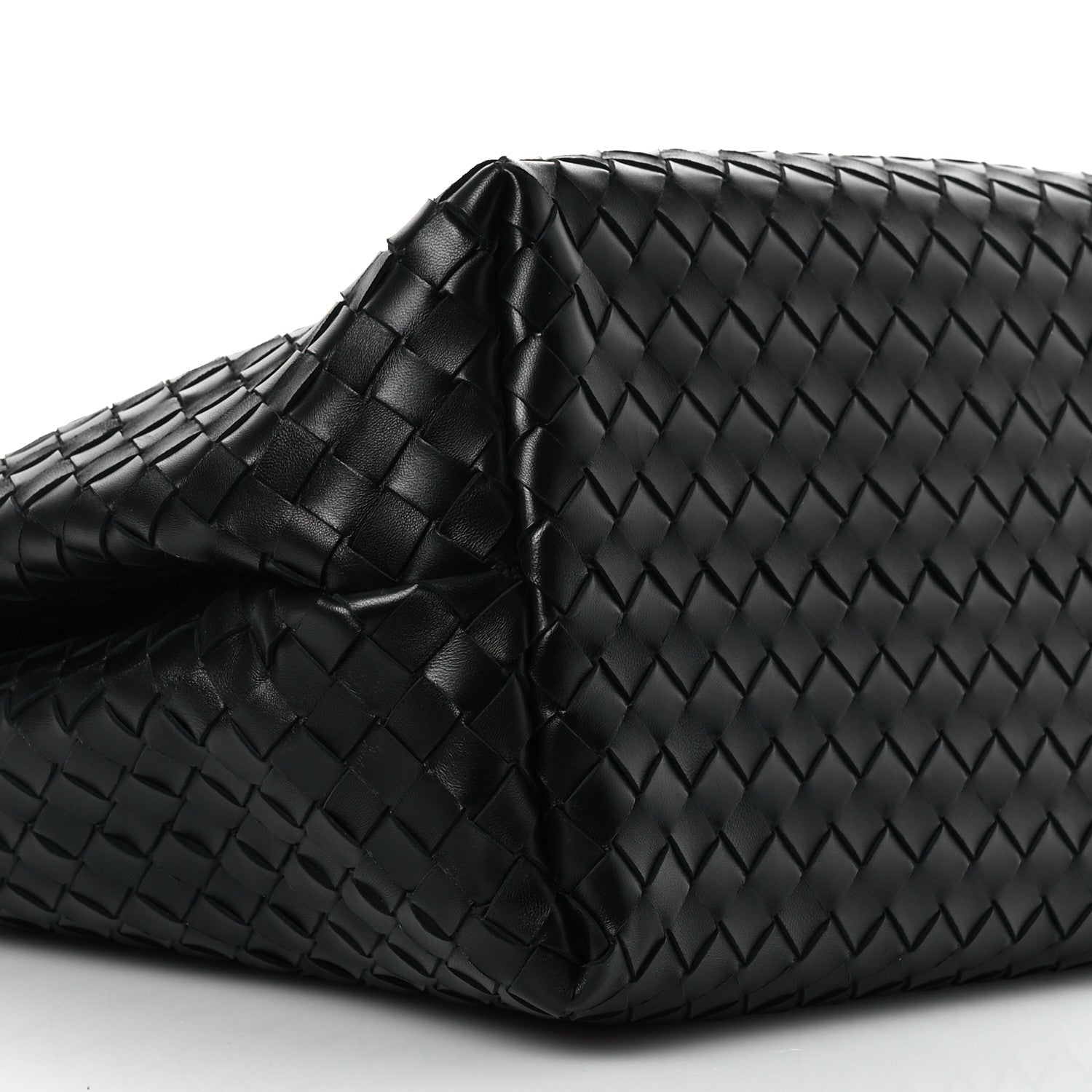 Bottega Veneta Nappa Intrecciato Large Andiamo Shoulder Bag Black 10 of 12