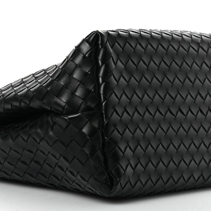 Bottega Veneta Nappa Intrecciato Large Andiamo Shoulder Bag Black 10 of 12