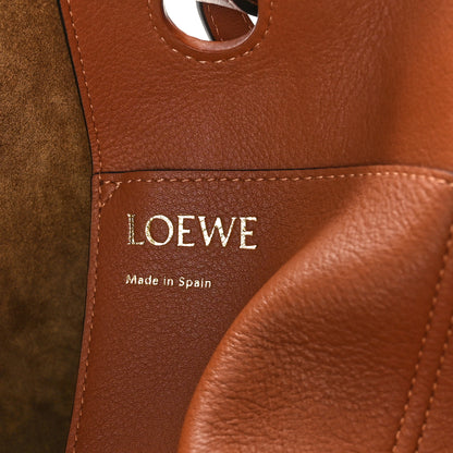 Loewe Smooth Calfskin Small Anagram Tote Tan 5 of 7