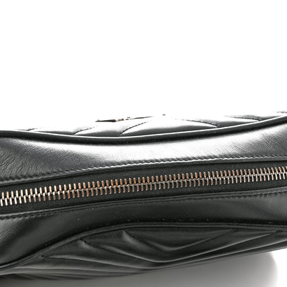 Saint Laurent Calfskin Matelasse Monogram Lou Camera Bag Black 12 of 13