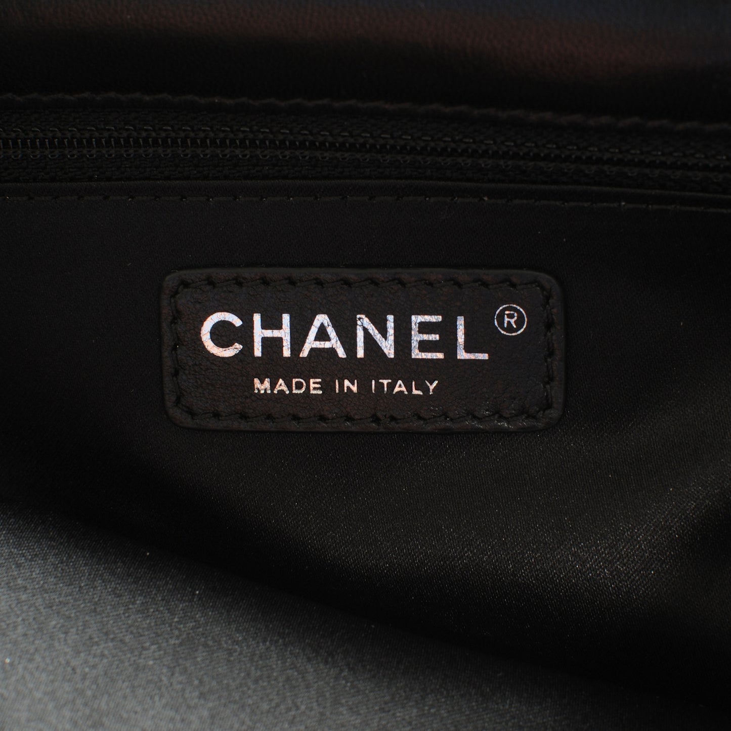 Sequin Medium Single Flap Anthracite Taupe Bordeaux
