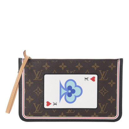 Louis Vuitton Monogram Game On Neverfull MM Pochette 1 of 7