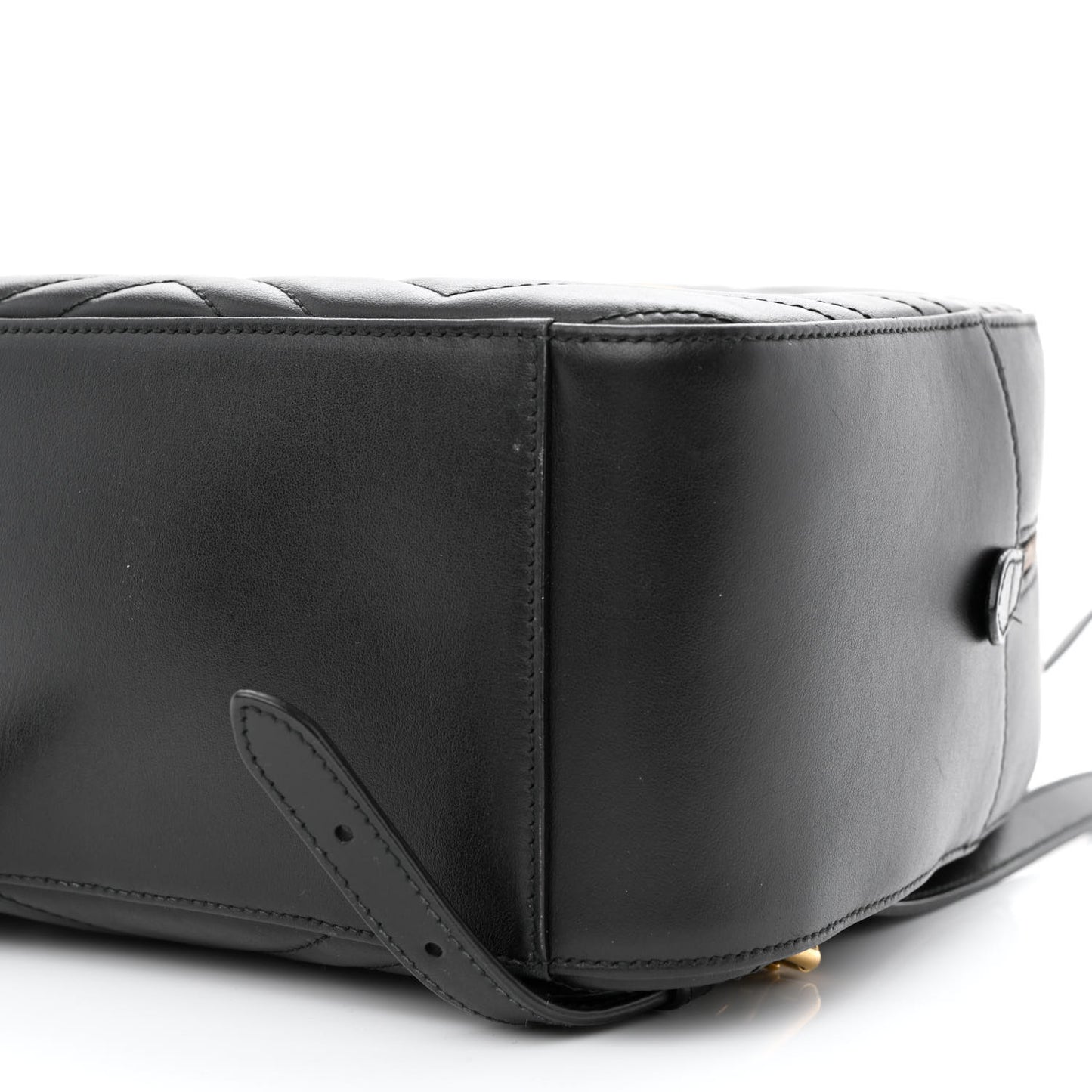 Calfskin Matelasse GG Marmont Backpack Black