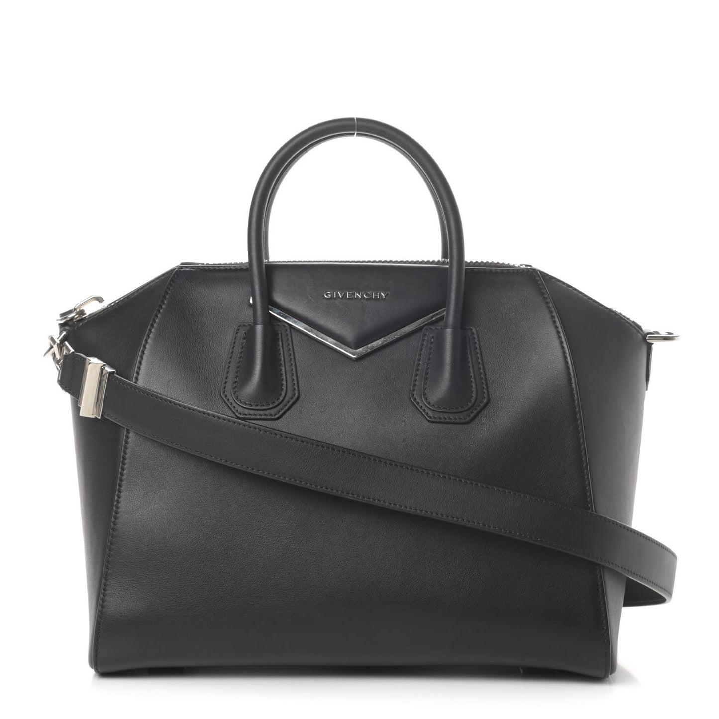 Calfskin Medium Metal Antigona Black