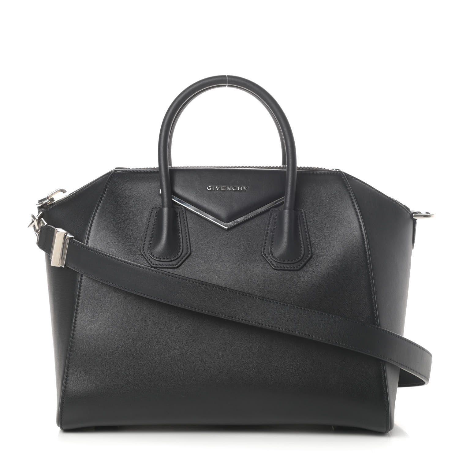 Givenchy Calfskin Medium Metal Antigona Black 1 of 16