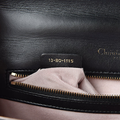 Christian Dior Lambskin Medium Diorama Flap Bag Black 7 of 15