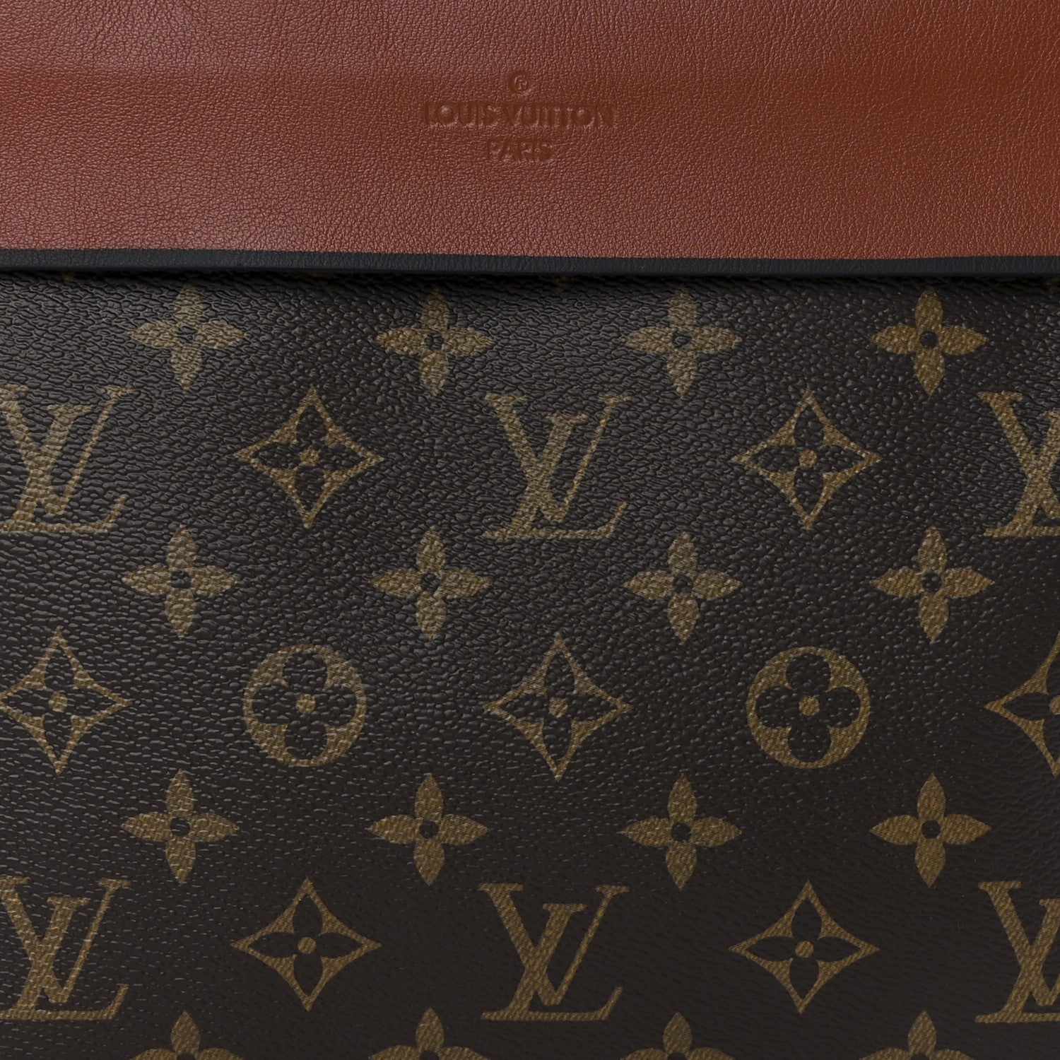 Louis Vuitton Monogram Tuileries Pochette Caramel 8 of 11