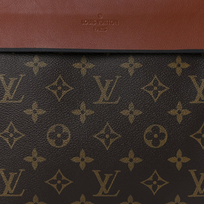 Louis Vuitton Monogram Tuileries Pochette Caramel 8 of 11