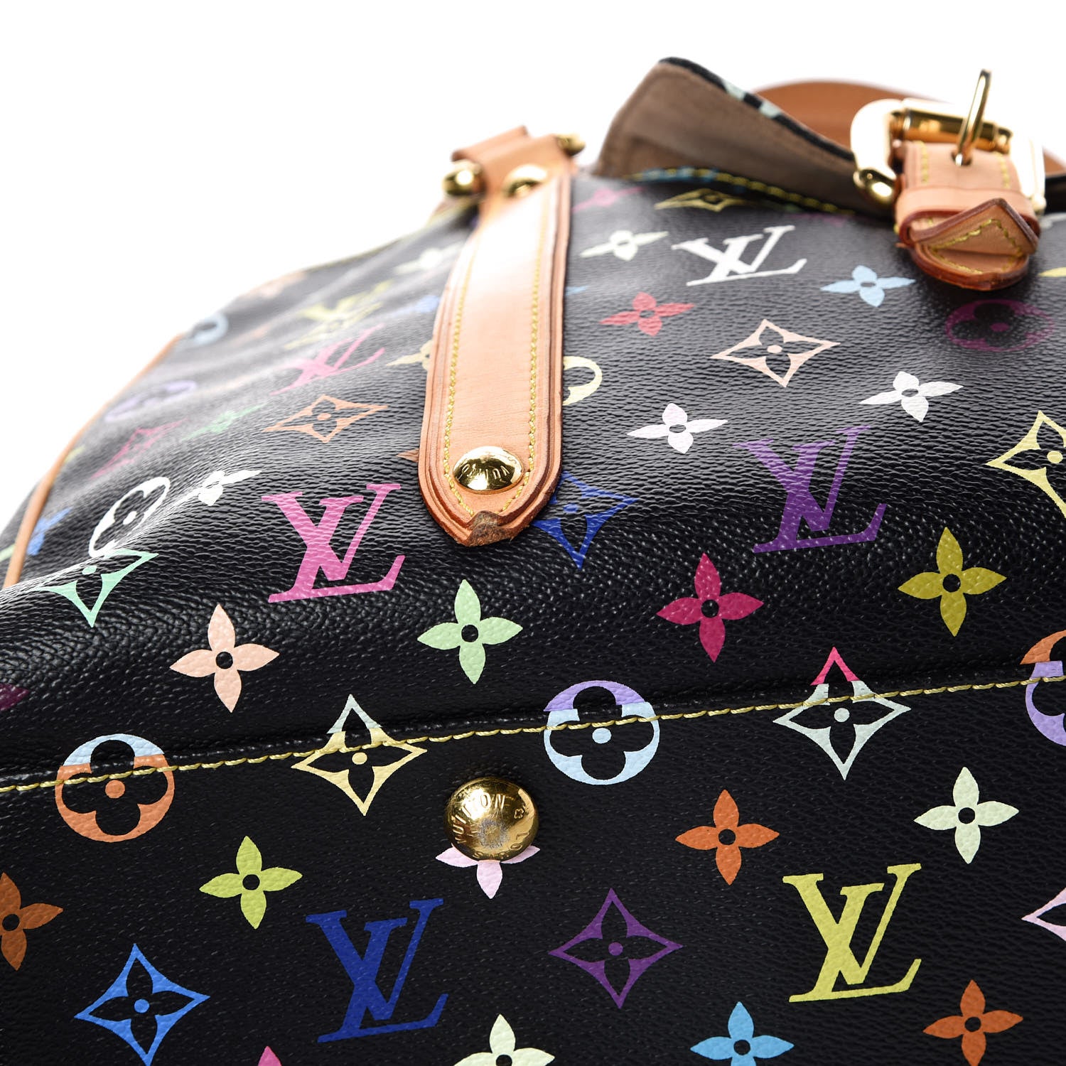 Louis Vuitton Monogram Multicolor Aurelia MM Black 13 of 17