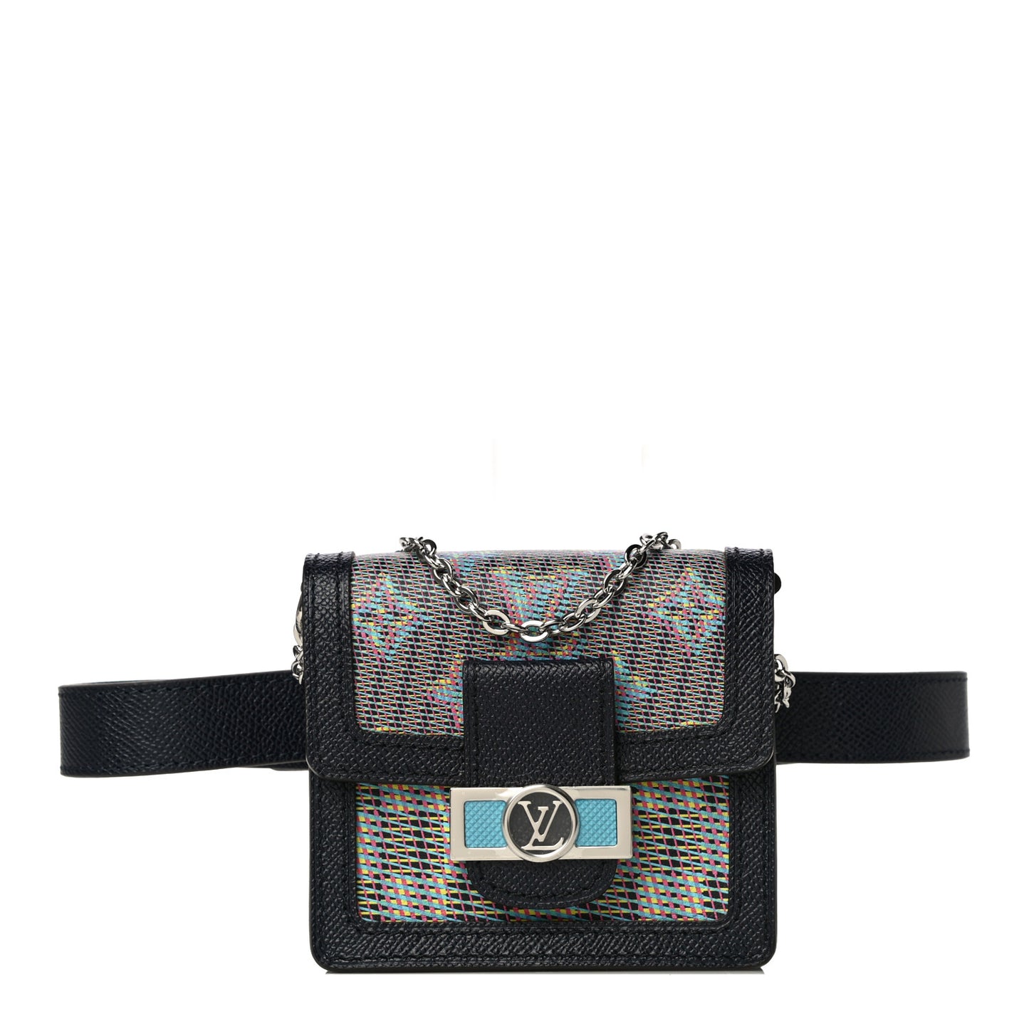 Monogram LV Pop Bumbag Dauphine BB Blue