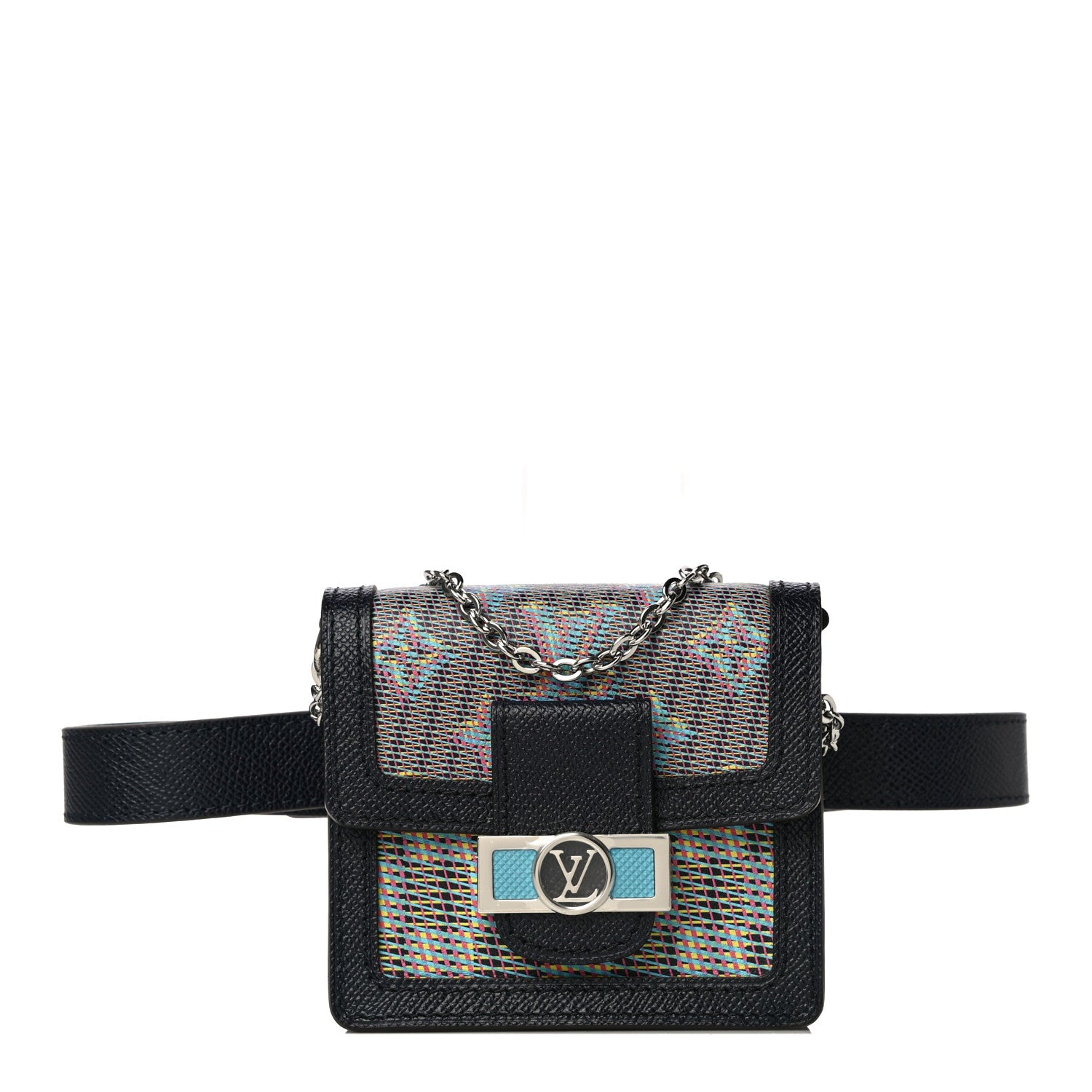 Louis Vuitton Monogram LV Pop Bumbag Dauphine BB Blue 1 of 10