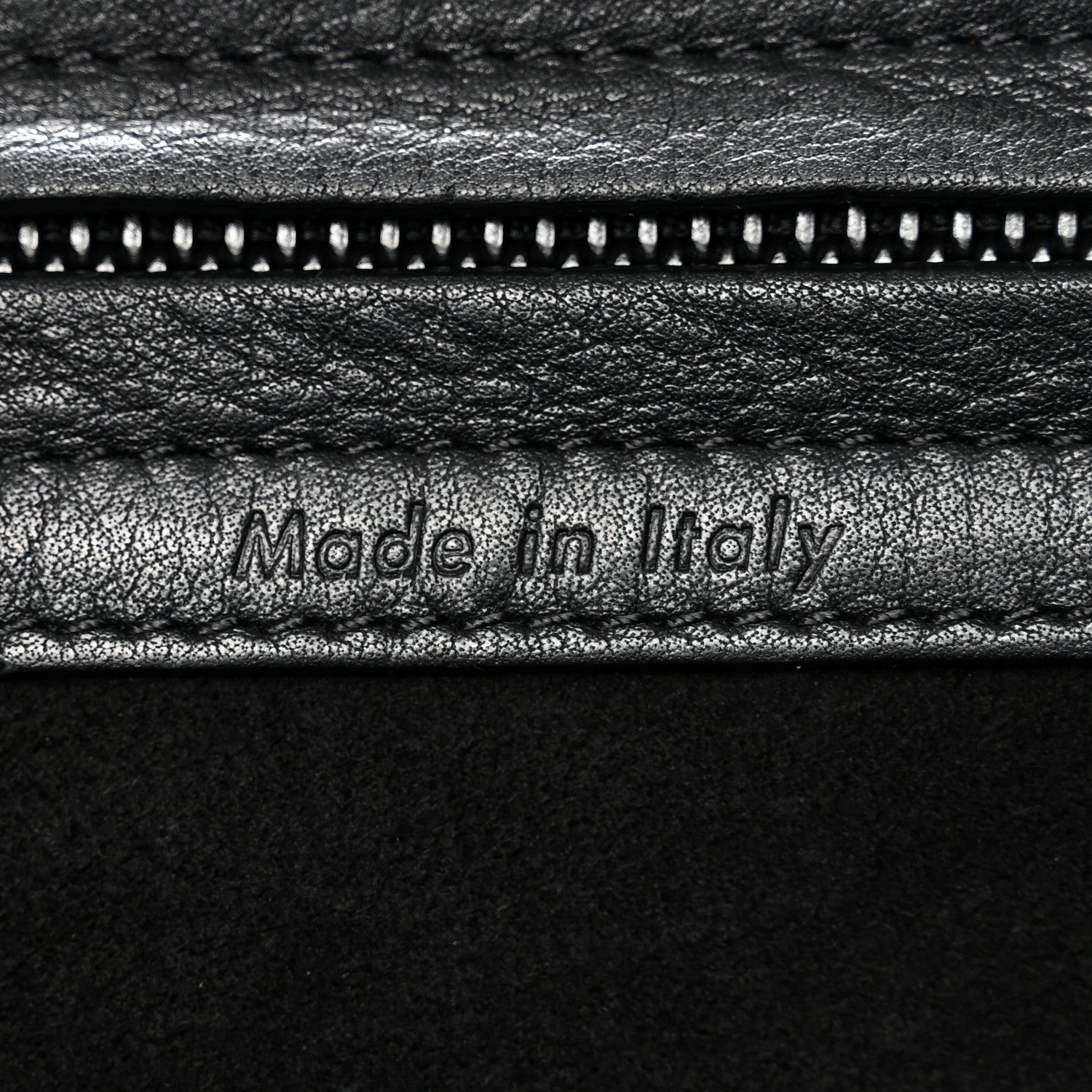 Celine Supple Calfskin Medium Phantom Luggage Black 6 of 15
