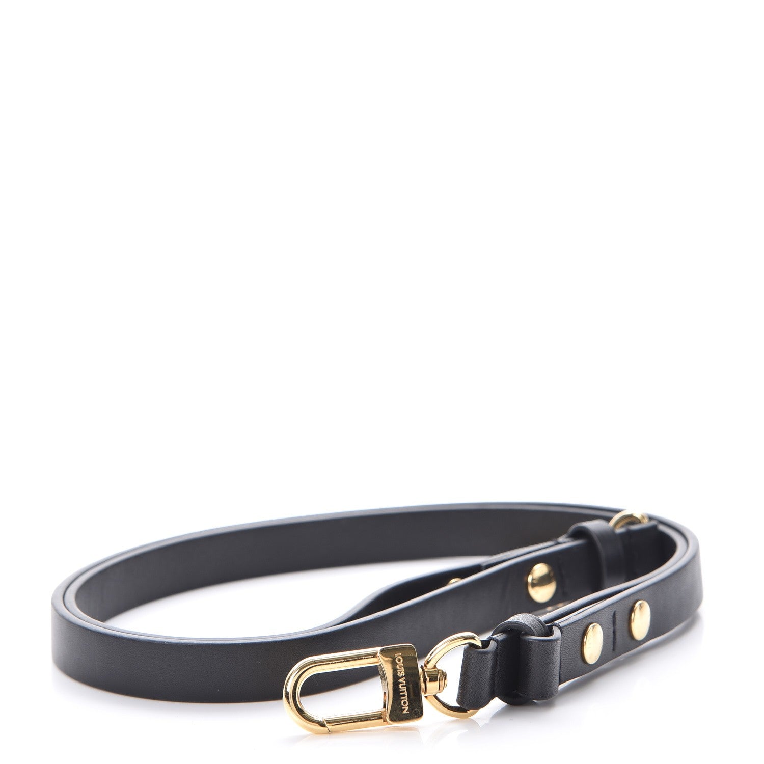Louis Vuitton Calfskin Neonoe Shoulder Strap Black 1 of 5