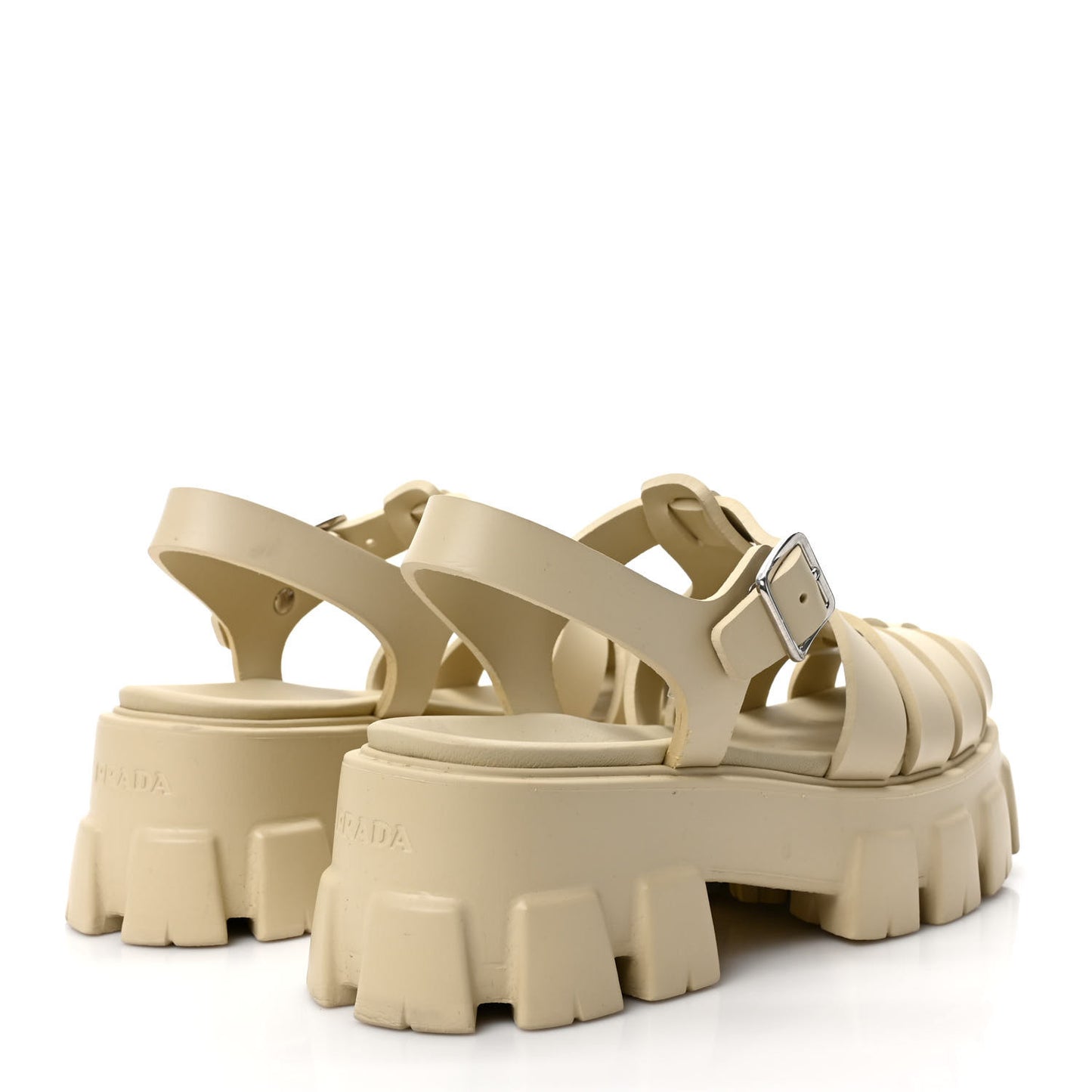 Foam Rubber Metal Triangle Logo Monolith 55mm Cage Sandals 39 Quarzo