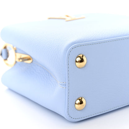 Louis Vuitton Taurillon MiniMe Capucines BB Candy Blue 9 of 11