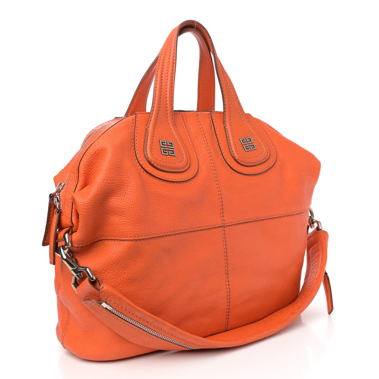 Givenchy Sugar Goatskin Medium Nightingale Orange 3 of 13