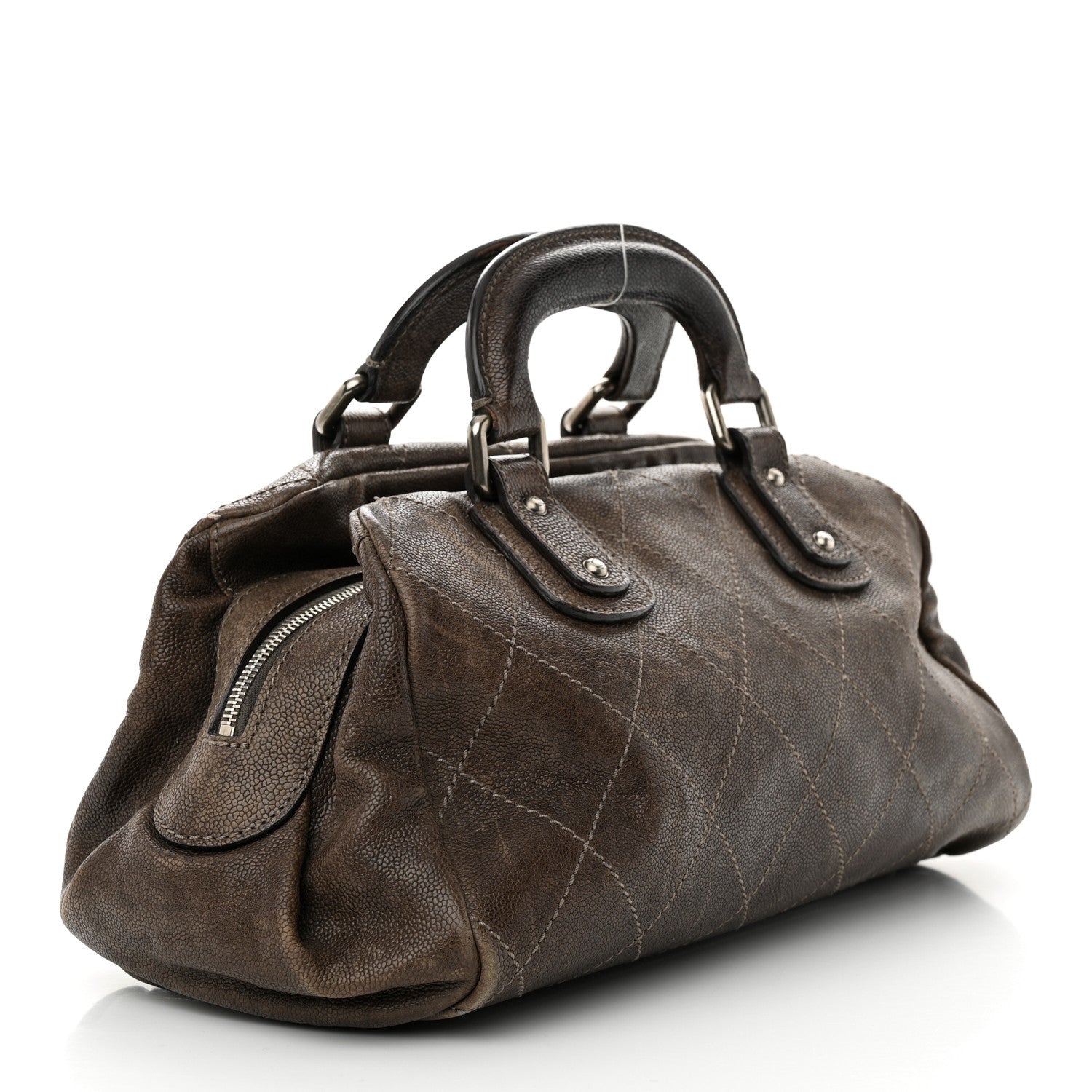 Chanel Caviar Small Outdoor Doctor Bag Brown 3 of 18