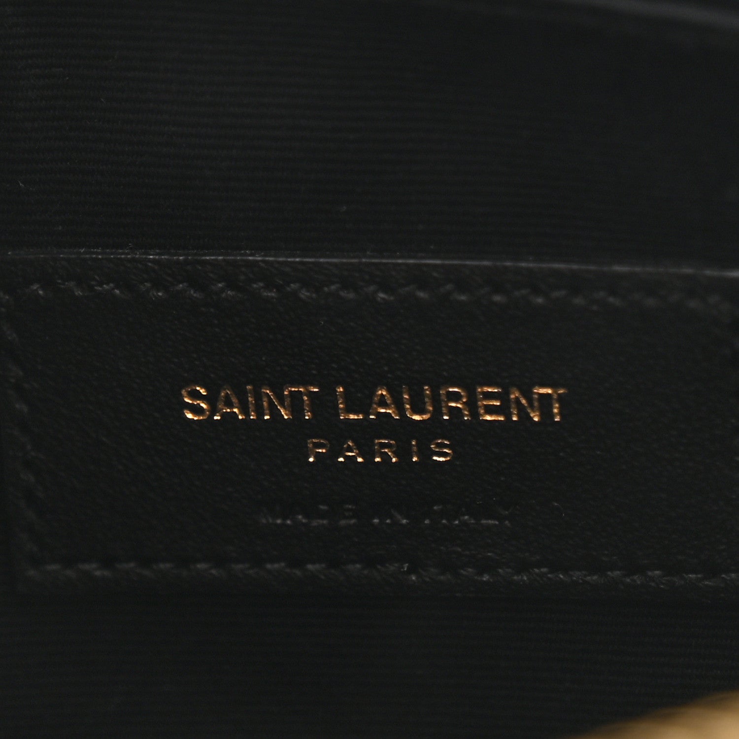 Saint Laurent Calfskin Matelasse Monogram Cassandre Tablet Pouch Black 6 of 9