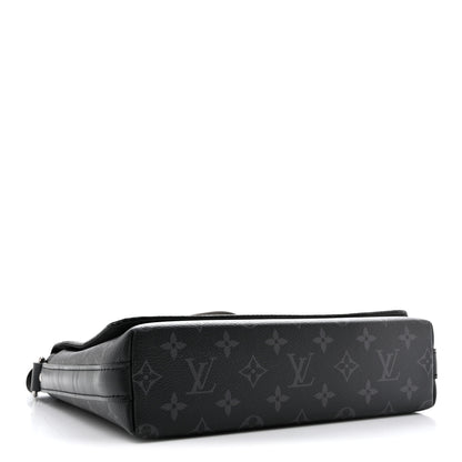 Louis Vuitton Monogram Eclipse District PM Black 4 of 11
