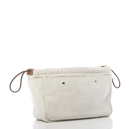 Hermes Canvas Barenia Fourbi 25 MM Pouch Naturel Fauve 3 of 11