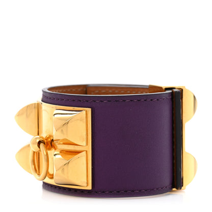 Hermes Swift Collier de Chien CDC Bracelet S Ultraviolet 1 of 8