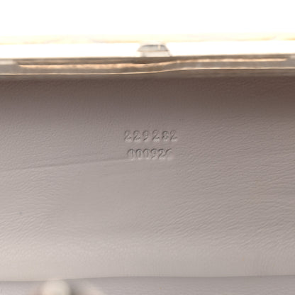 Alexander McQueen Snakeskin Knuckle Box Clutch Beige 8 of 10
