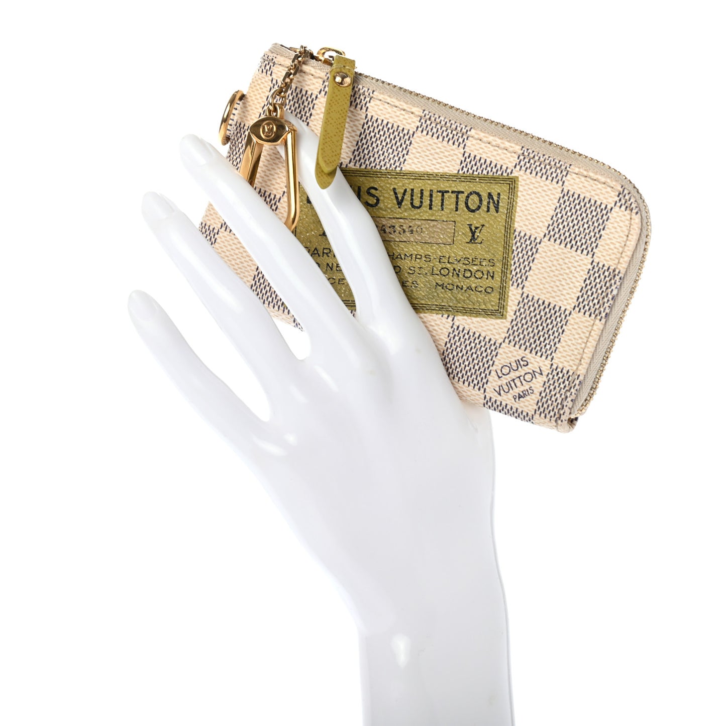 Damier Azur Complice Trunks and Bags Key Pouch