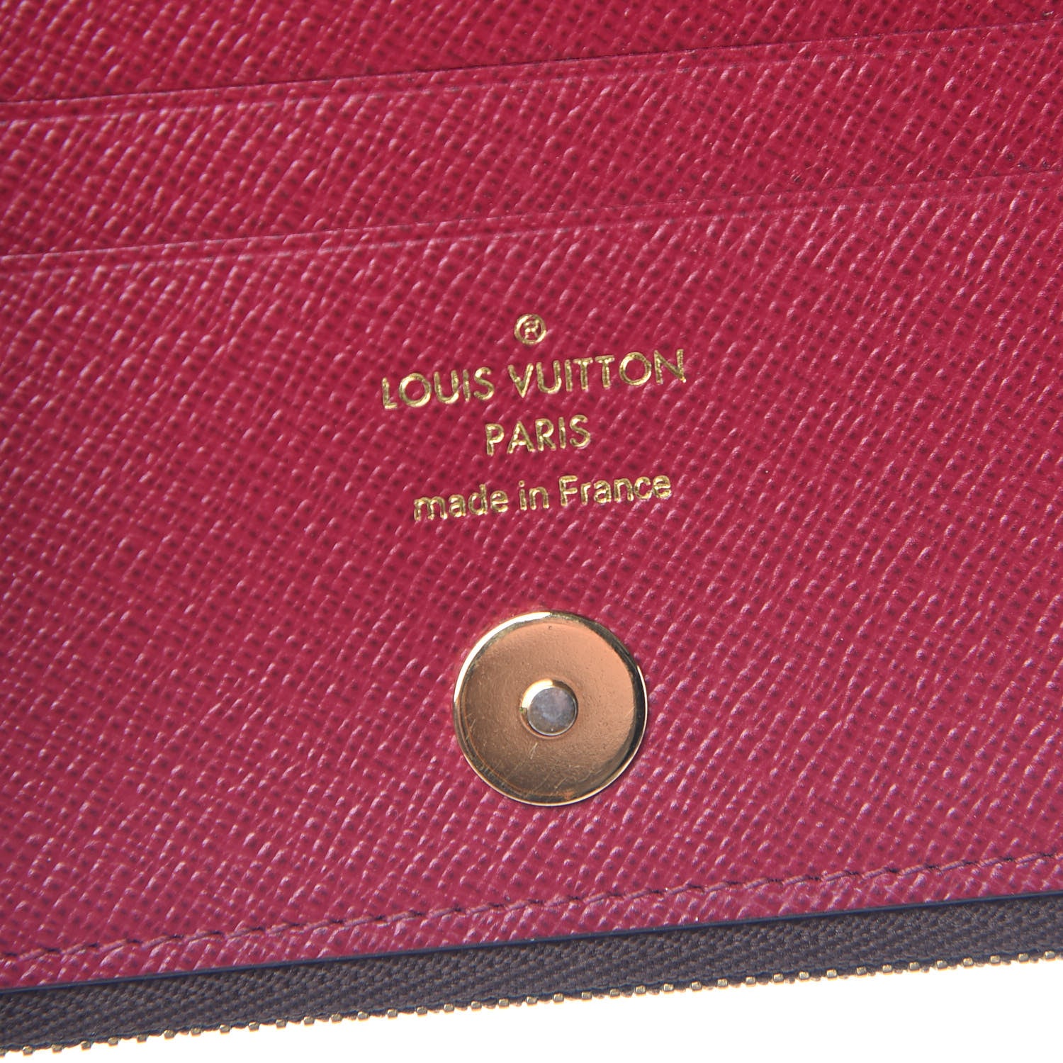 Louis Vuitton Monogram Adele Compact Wallet Fuchsia 6 of 7