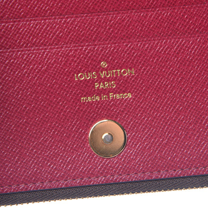 Louis Vuitton Monogram Adele Compact Wallet Fuchsia 6 of 7