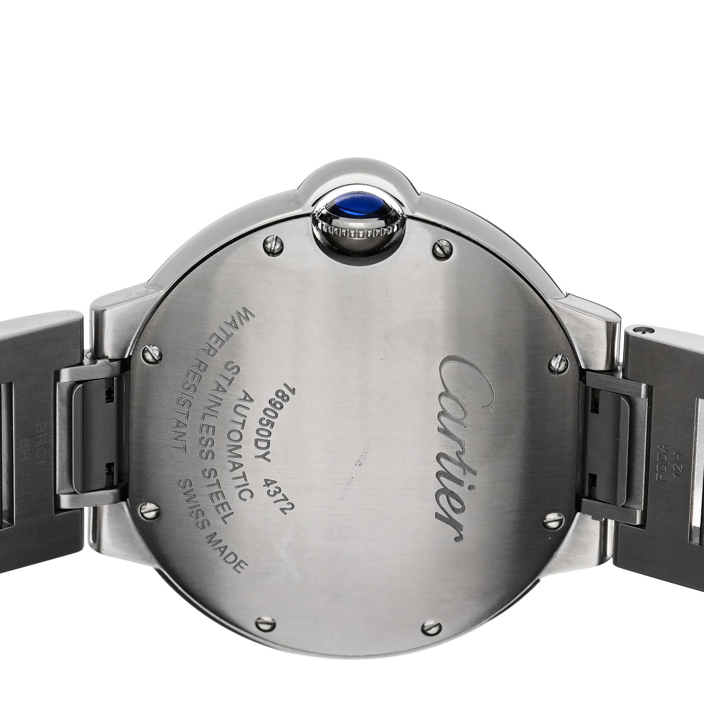 Stainless Steel Diamond 36mm Ballon Bleu De Cartier Automatic Watch