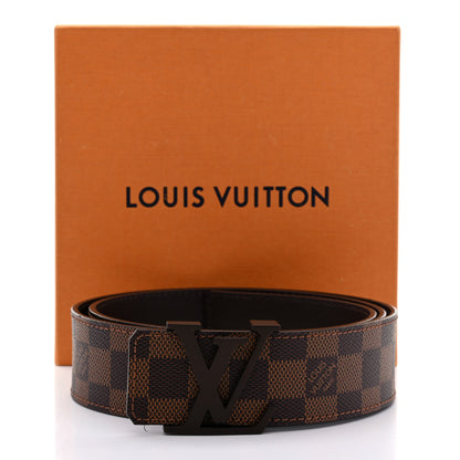 Louis Vuitton Damier Ebene 40mm LV Initiales Belt 7 of 7