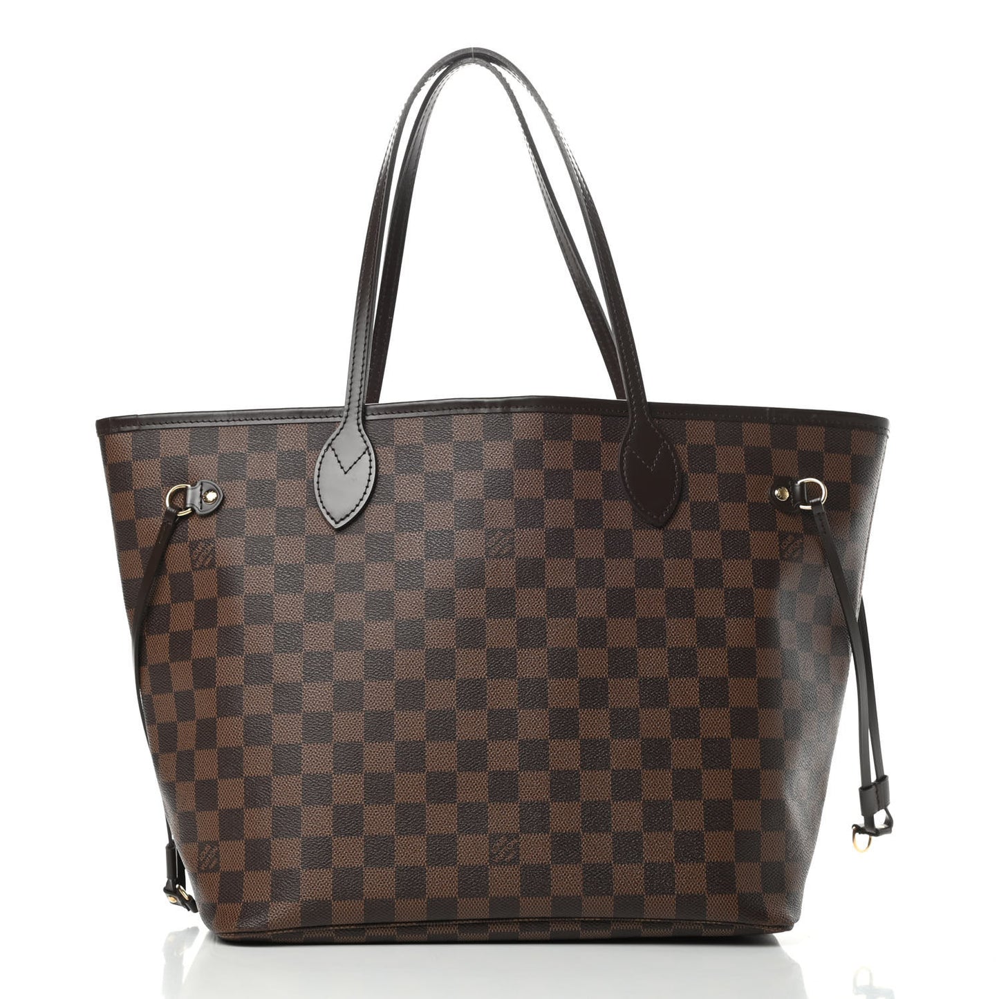Damier Ebene Neo Neverfull MM Rose Ballerine